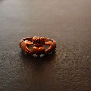 Irish claddagh ring